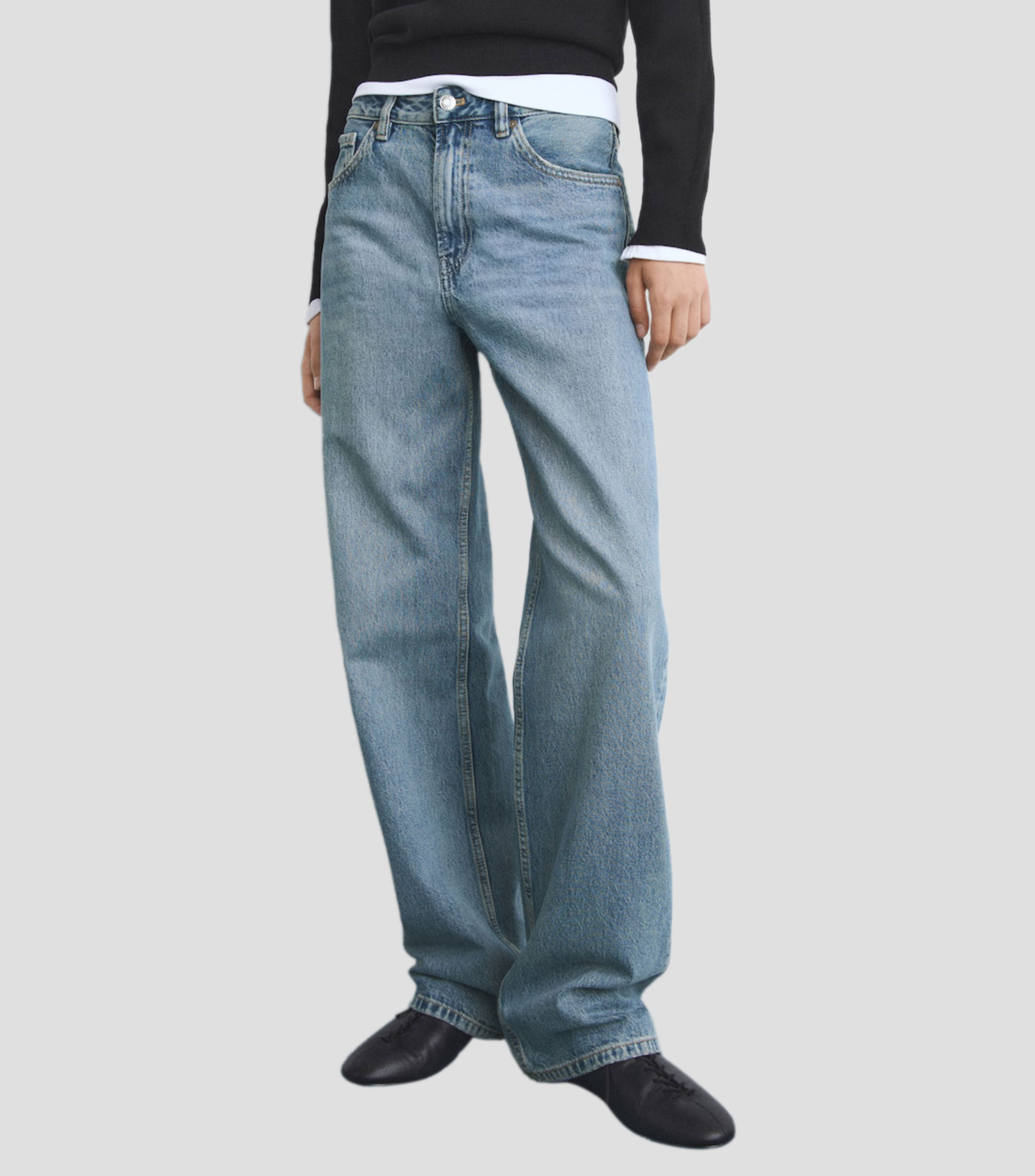 Jeans Recto Mujer